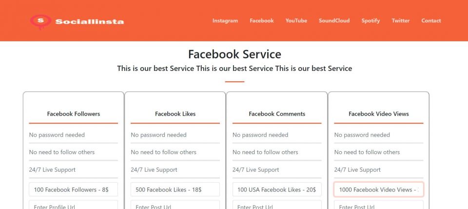 Buy Facebook Likes, Buy Facebook Followers, Buy Facebook Comments , Buy Facebook Video Views , Buy Facebook Page Likes, Buy Facebook Page Followers